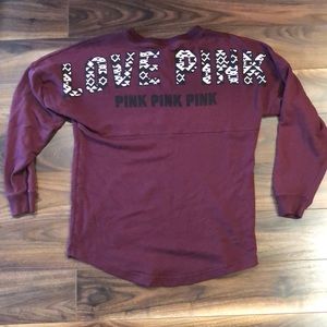 Burgundy PINK pullover ❤️